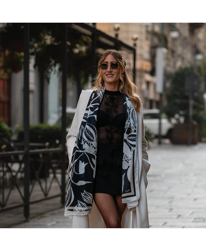 Cara - Silk Scarf/Shawl for Women