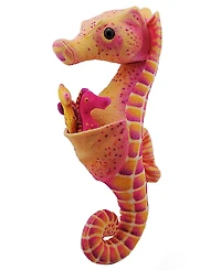 Wild Republic Wr Plush Seahorse With Babies Stuffed Animal, 11.5 Inches