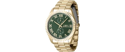 Invicta Men's Specialty Quartz Multifunction Green Dial Watch