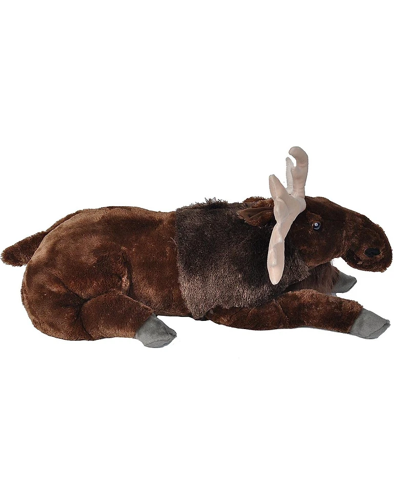 Wild Republic Cuddlekins Jumbo Moose Stuffed Animal, 30 Inches