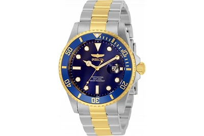 Invicta Men's 33268 Pro Diver Quartz 3 Hand Blue Dial Watch