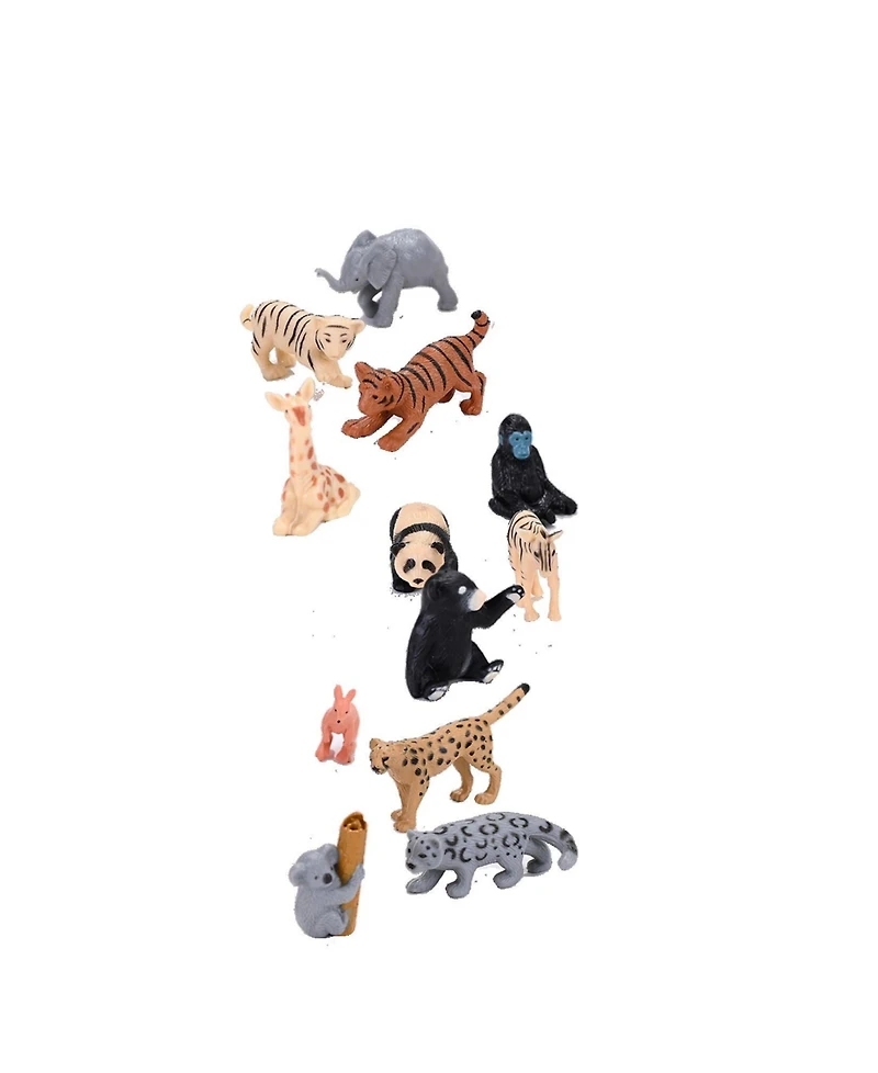 Wild Republic Nature Tube Baby Animals Figurines, 12 Pieces