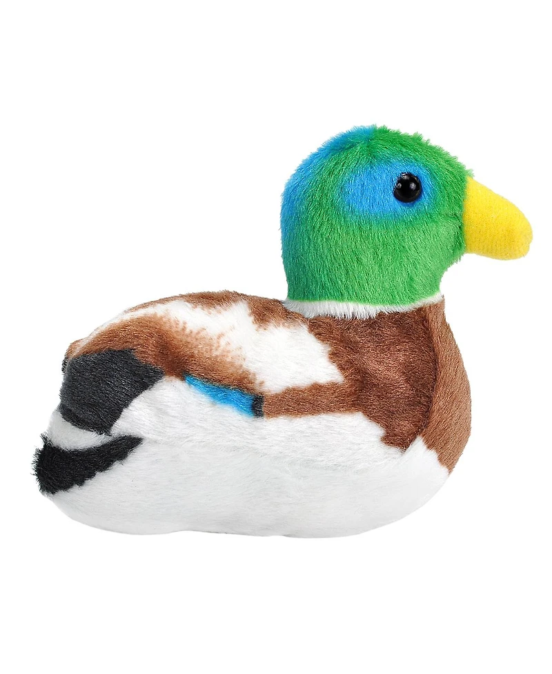 Wild Republic Audubon Bird Mallard Duck Stuffed Animal, 5.5 Inches