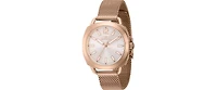 Invicta Women's 46339 Wildflower Quartz 3 Hand Silver Dial Watch