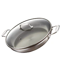 Cuisine::pro Iconix 12.5" Stainless Steel Chef Pan