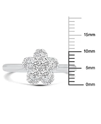 Diamond Engagement Ring (1/2 ct. t.w) in 14k White Gold