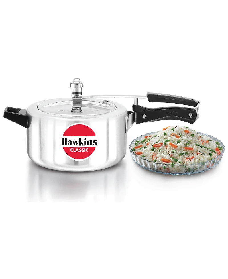 Hawkins 4 Liter Classic Aluminum Pressure Cooker