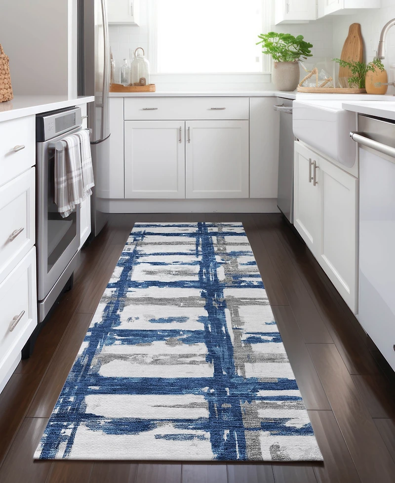 Addison Chantille Machine Washable ACN745 2'3"x7'6" Runner Area Rug