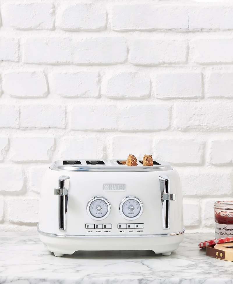 Haden Dorset 4-Slice Wide Slot Toaster