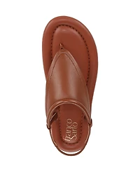Franco Sarto Women's Jocelyn Open Toe Thong Slingback Sandals