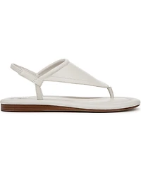 Franco Sarto Women's Jocelyn Open Toe Thong Slingback Sandals