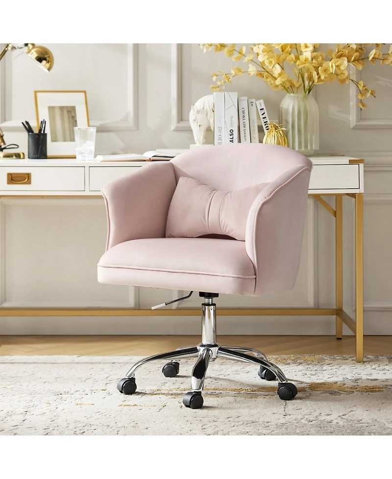 Hulala Home Samuel Modern Office Chair with Flared Arm