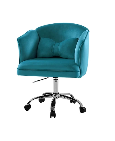 Hulala Home Samuel Modern Office Chair with Flared Arm