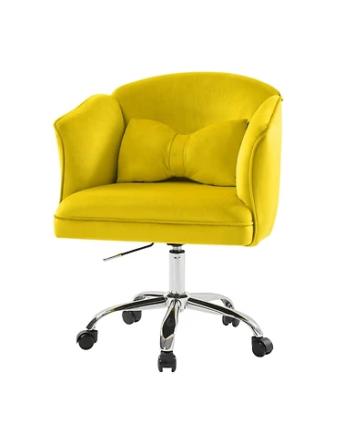 Hulala Home Samuel Modern Office Chair with Flared Arm