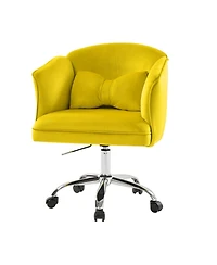 Hulala Home Samuel Modern Office Chair with Flared Arm