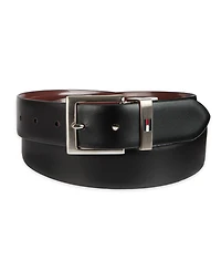 Tommy Hilfiger Men's Two-in-One Reversible Leather Dress Belt
