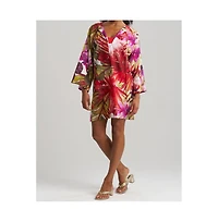 Natori Women's Rainforest Tunic with Tassels