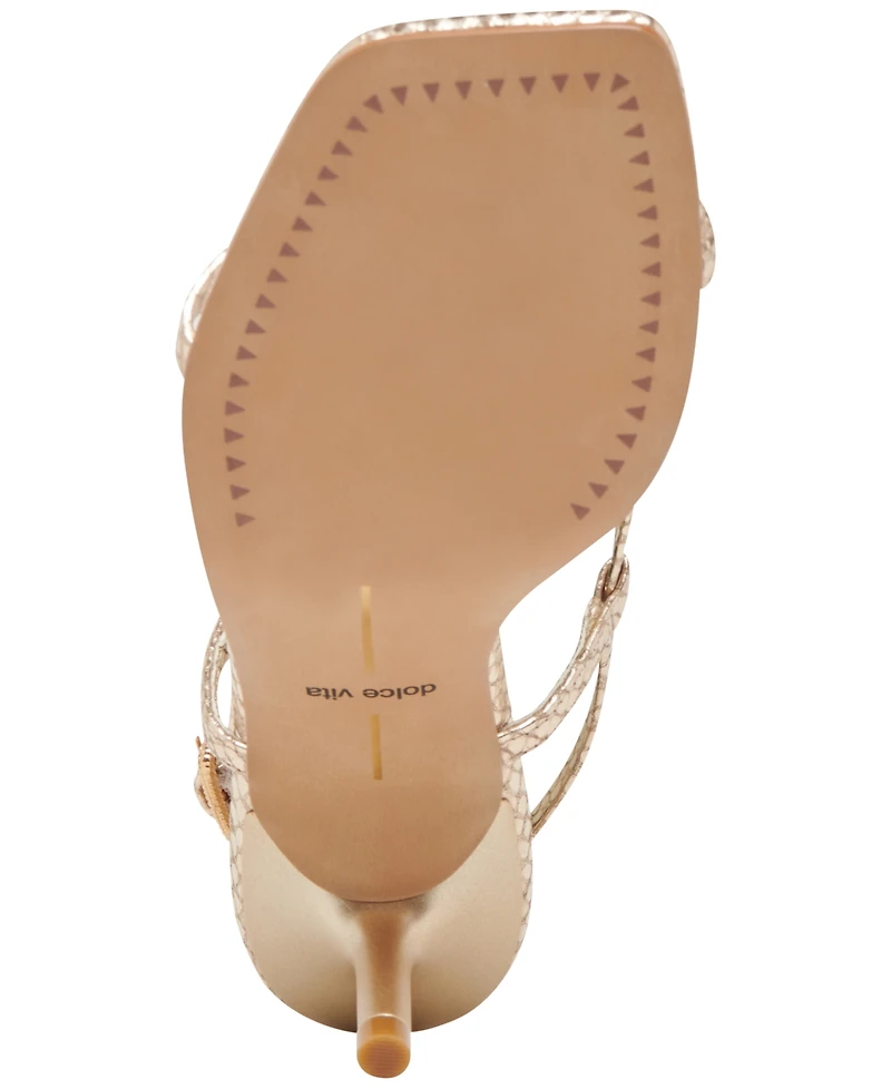 Dolce Vita Women's Laury Strappy Kitten-Heel Dress Sandals
