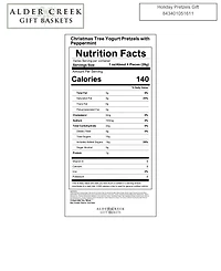 Alder Creek Gift Baskets Holiday Pretzels Gift Box