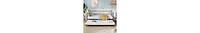 gaomon Twin Daybed with Trundle, Day Bed with Trundle Bed Twin, Twin Size Mattress Foundation with Steel Slat Support for Kids Teens Adults Living Roo