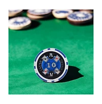 Slickblue Ace Casino Poker Chips (25-Pack) – Premium Clay Composite for Ultimate Gameplay $10