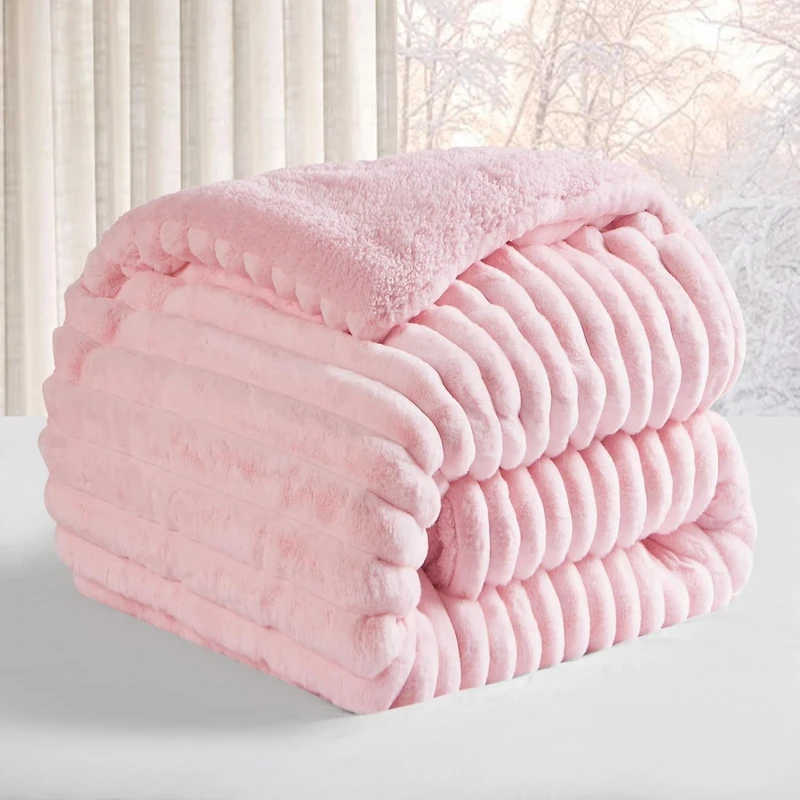 Roll Cakes Chunky Bunny - Coma Inducer Oversized Comforter Set - Heavenly Pink