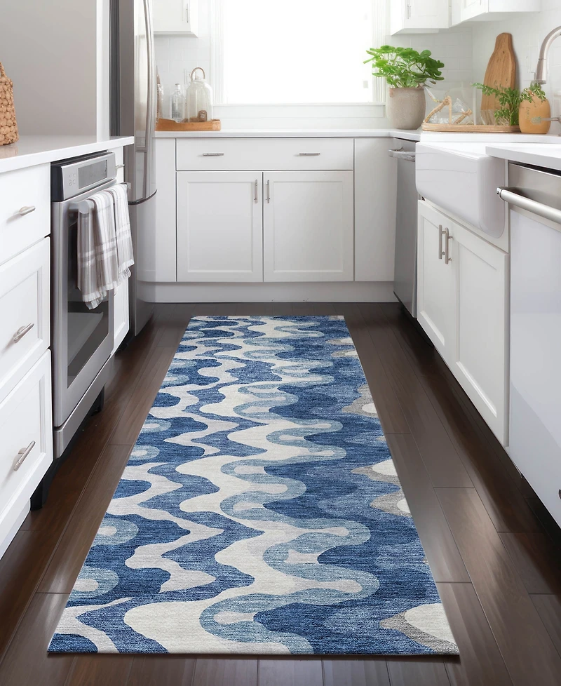 Addison Chantille Machine Washable ACN750 2'3"x7'6" Runner Area Rug