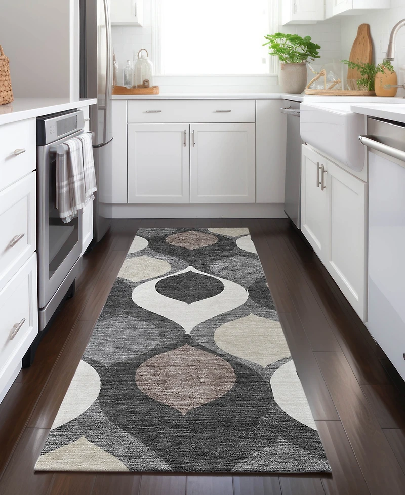 Addison Chantille Machine Washable ACN749 2'3"x7'6" Runner Area Rug