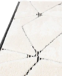 Bayshore Home Textured Tones Spectrum 5'1"x7'1" Area Rug