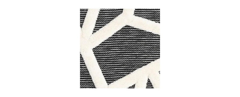 Bayshore Home Textured Tones Spectrum 5'3"x8' Area Rug