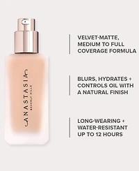 Anastasia Beverly Hills Impeccable Blurring Second-Skin Matte Foundation - Shade