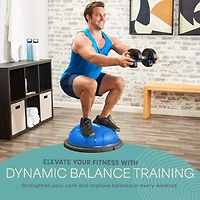 LifePro Half Balance Ball Trainer - Stability Ball for Full Body Workout & Physical Therapy Exercise