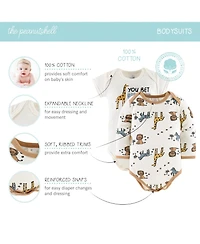 The Peanutshell Baby Boys Layette Gift Set Boys, Blue Safari Explorer, 30 Essential Pieces