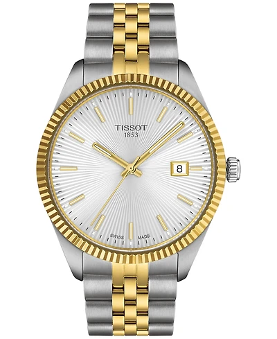 Tissot Men's Swiss Ballade Two-Tone Stainless Steel Bracelet Watch 40mm