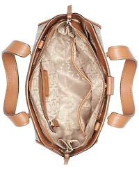 Calvin Klein Audrey Signature Convertible Satchel
