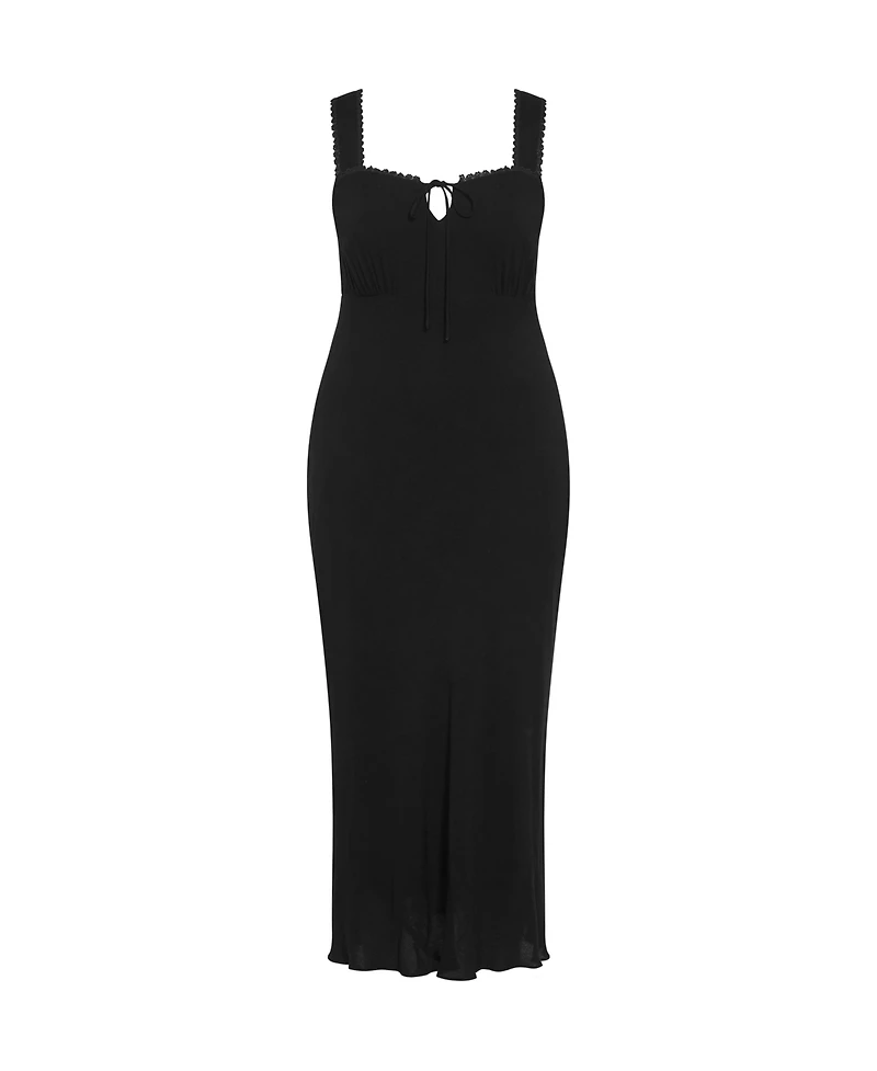 City Chic Plus Spring Love Maxi Dress