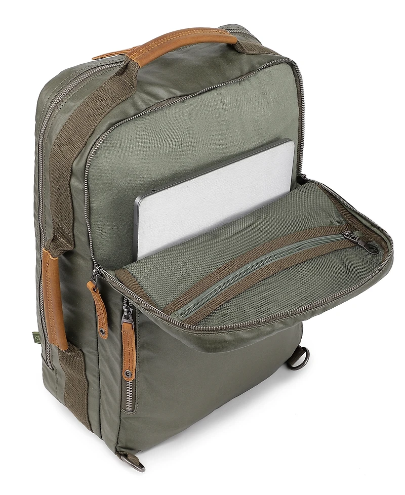 Tsd Brand Madrone Coated Canvas Large Backpack