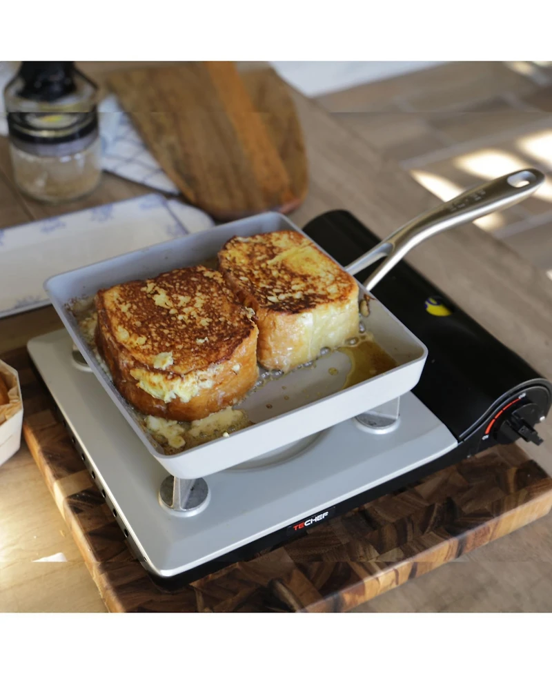 Techef - CeraTerra Ceramic Nonstick Tamagoyaki Japanese Omelette Pan/Egg Pan