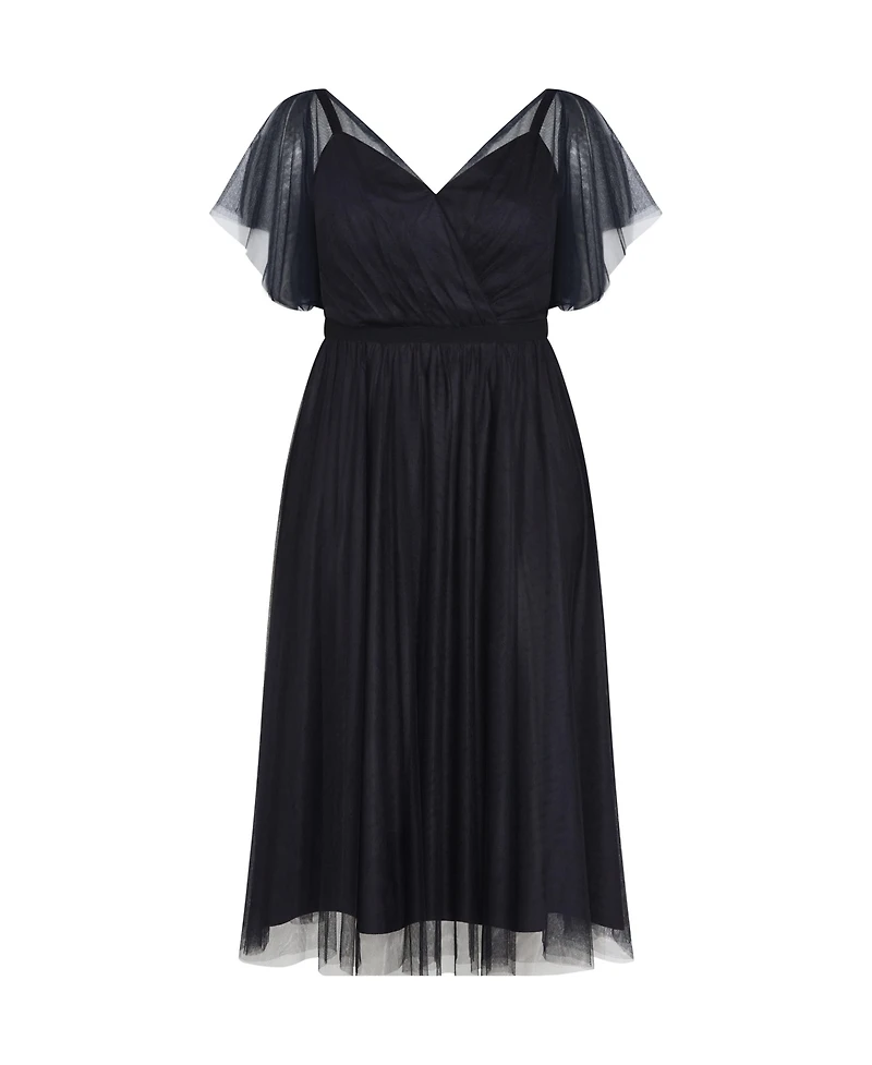 City Chic Plus Elina Maxi Dress
