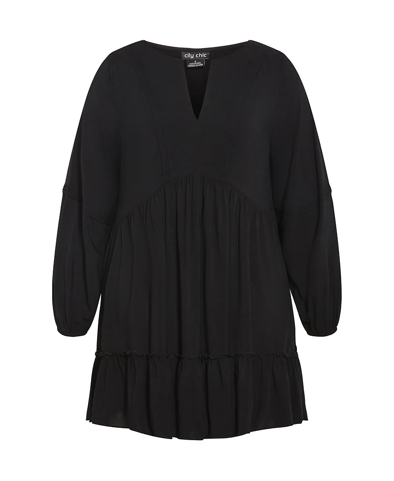 City Chic Plus Size Alinda Mini Dress