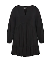 City Chic Plus Size Alinda Mini Dress