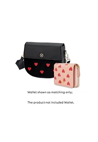 Embroidered Victoria Hyde Love heart Party Small Satchel Crossbody