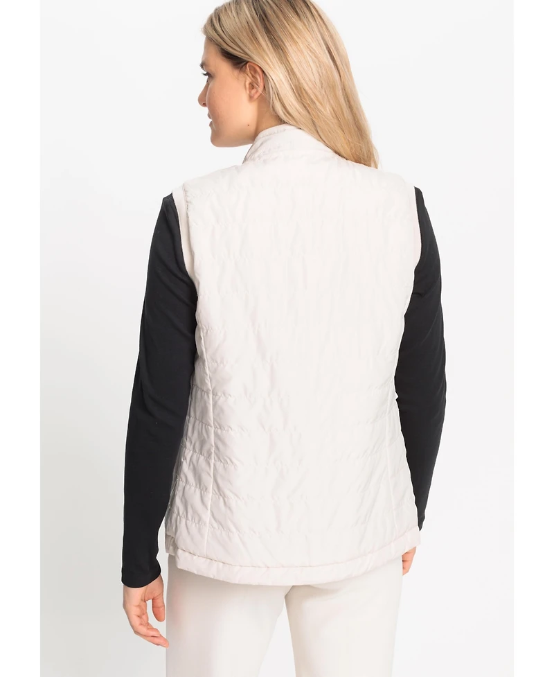 Olsen 2-in-1 Reversible Quilted Vest