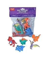 Wild Republic Polybag Dinosaur Baby Figurines, 5 Pieces
