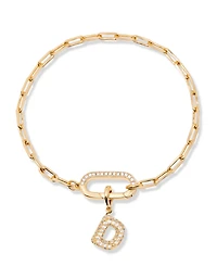 brook & york Petra Initial Charm Bracelet