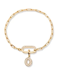 brook & york Petra Initial Charm Bracelet