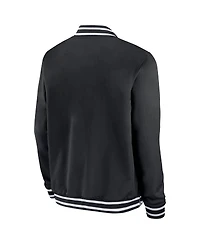 Nike Men's Black Army Black Knights 2024 Rivalry Collection Full-Zip Bomber Jacket