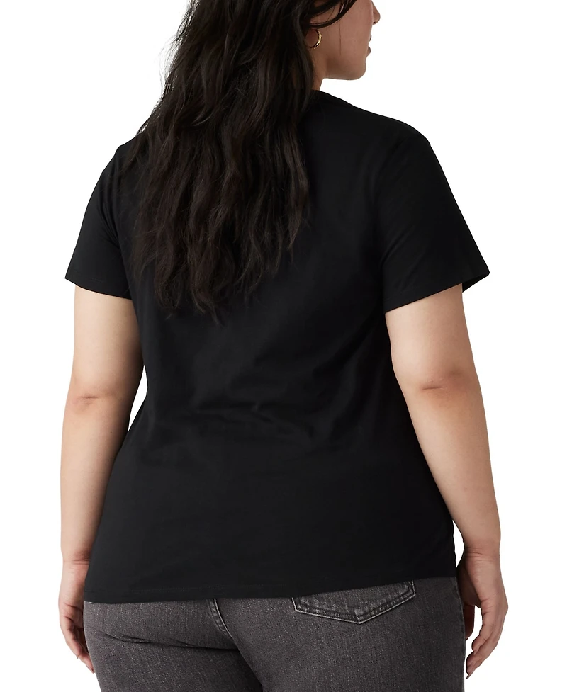 Levi's Trendy Plus Perfect Logo Cotton T-Shirt