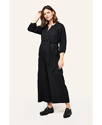 Nom Maternity Alma Nursing Jumpsuit