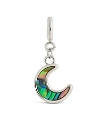 Sterling Forever Blue Moon Abalone Charms